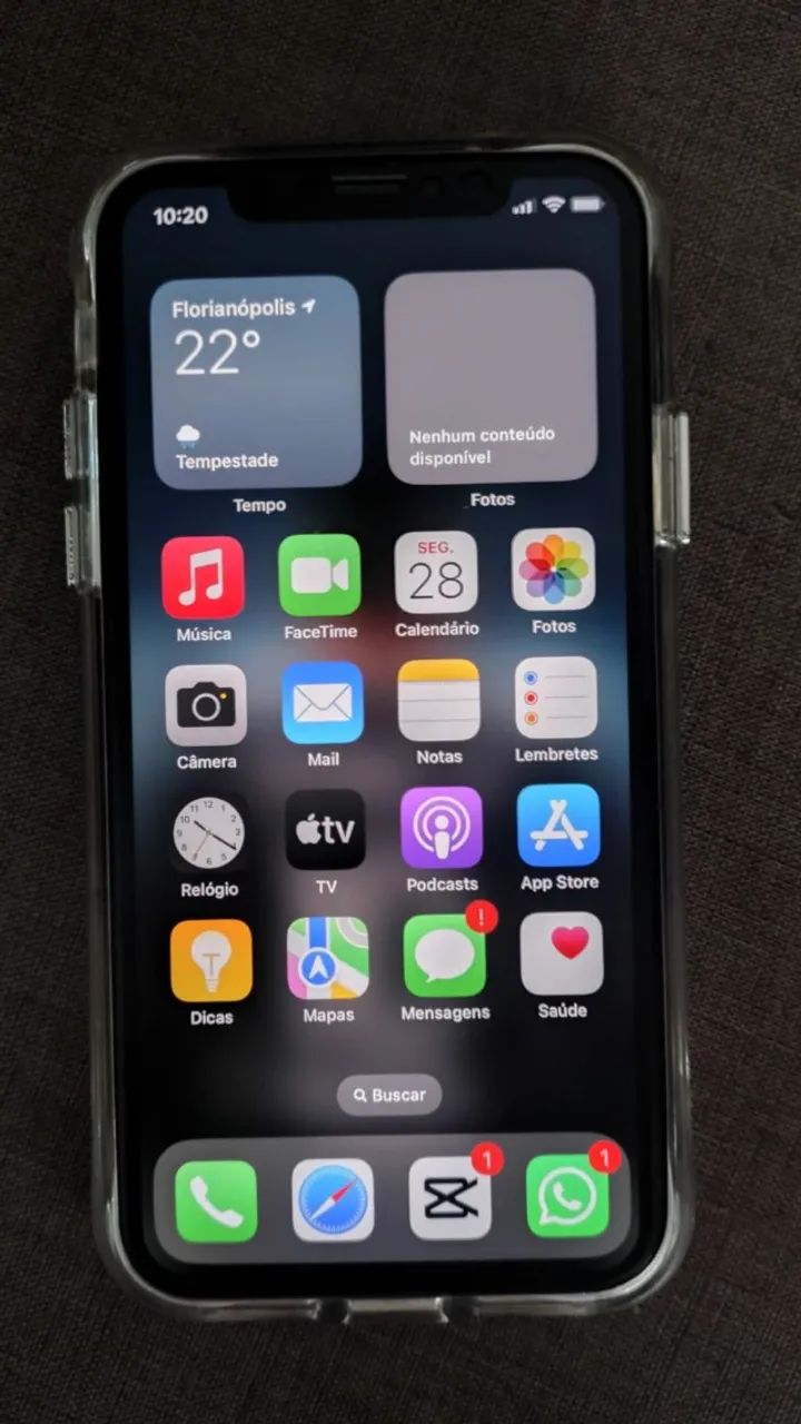iPhoneX, 256G, vendo ou troco.