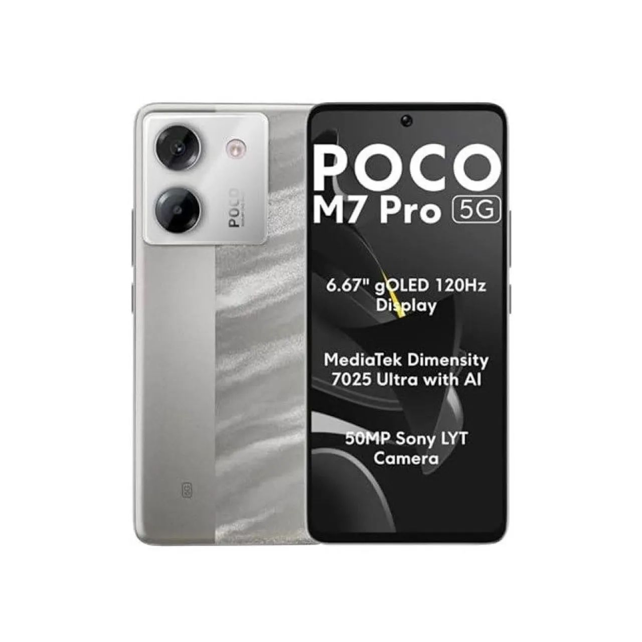 Poco M7 Pro 5g, 8/256gb Amoled fullhd+ 120hz 5110mah novo