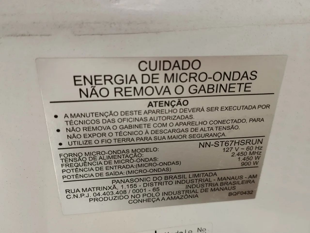 Microondas Panasonic espelhado ST67HS - Foto 2