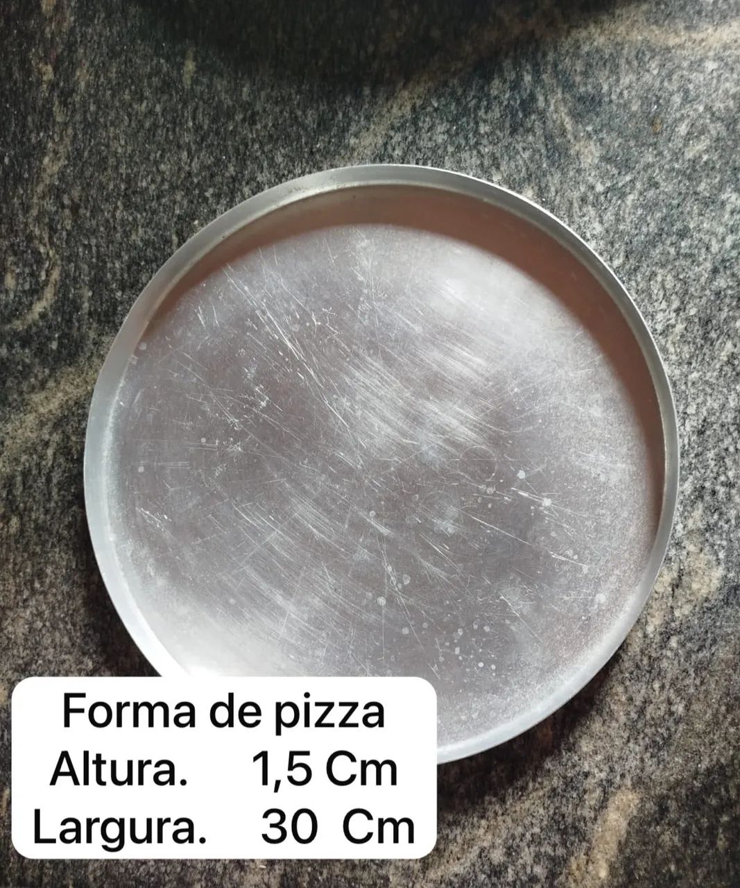 Formas de Pizza e Bolo