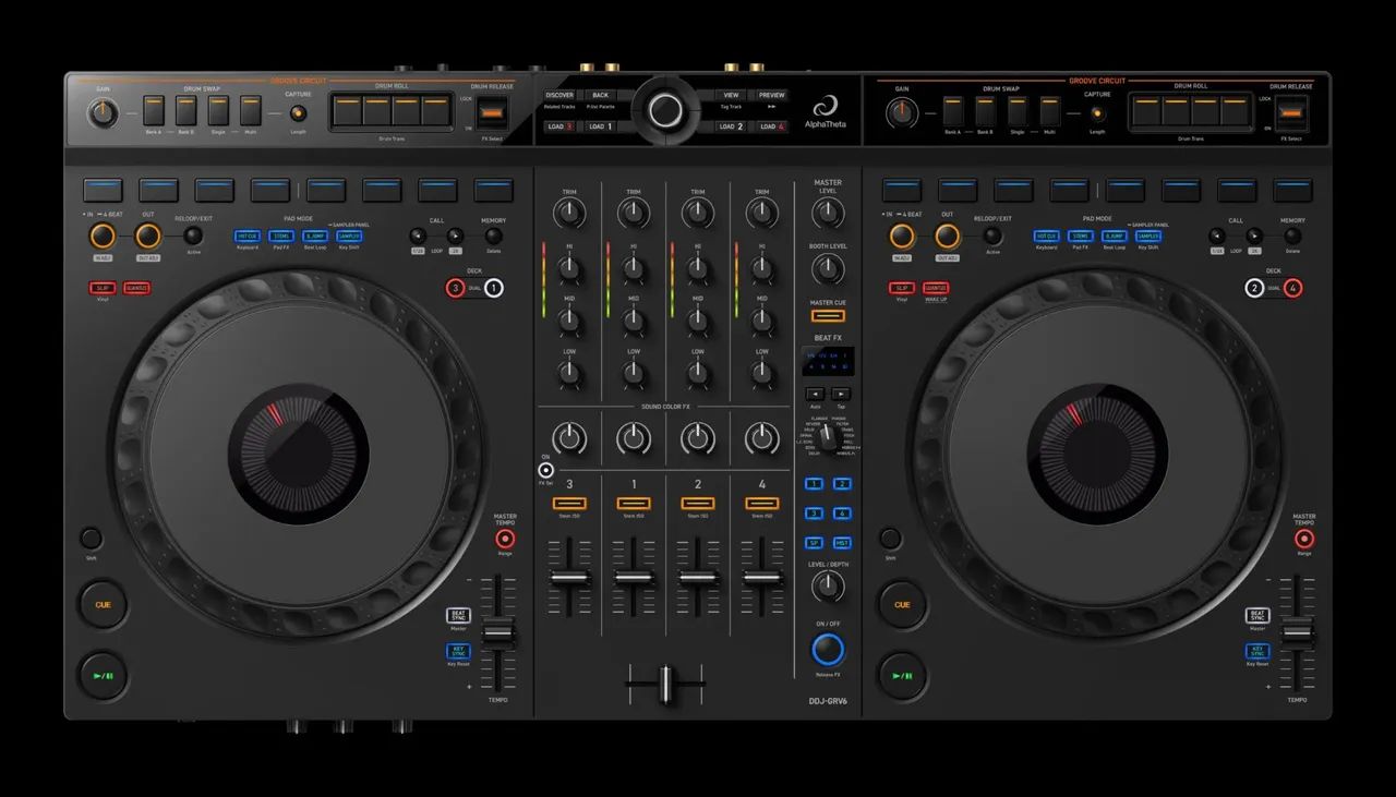 NOVA GRV6 PIONNER DJ CONTROLADORA  