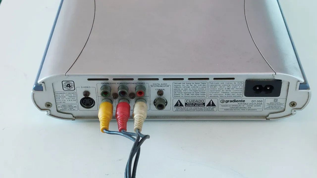 DVD PLAYER PORTÁTIL GRADIENTE  - Foto 3