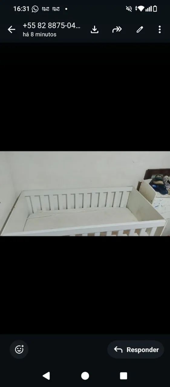 Berço cama novo 