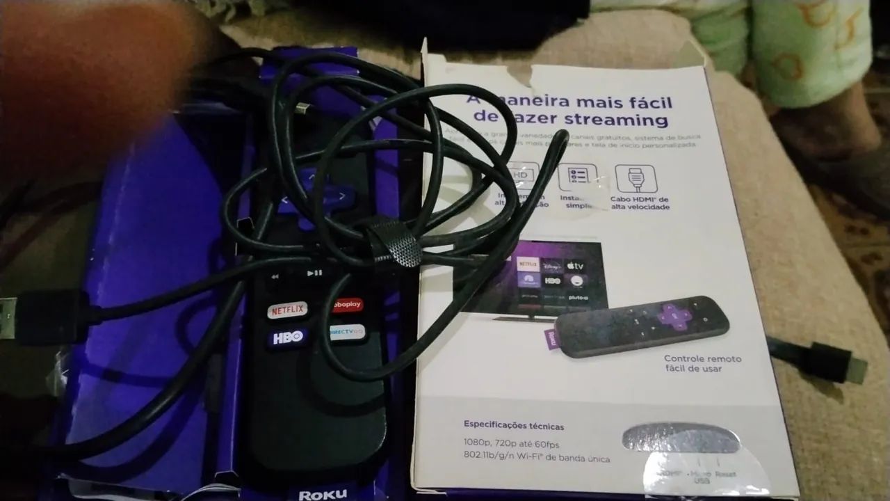 Aparelho smart roku express 