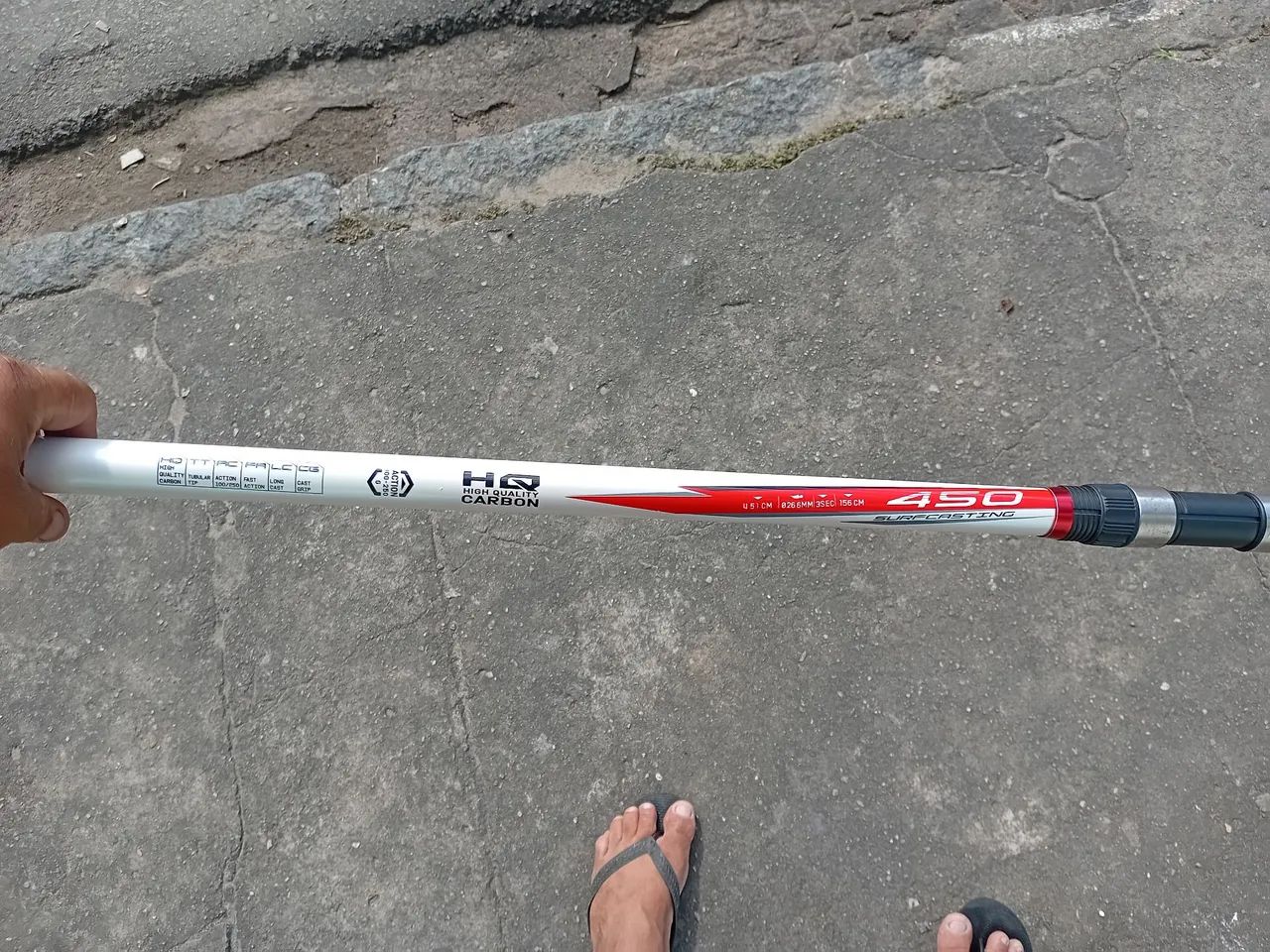 Vara de pesca e pe de vara - Foto 3
