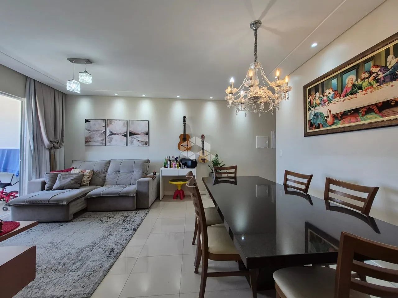 APARTAMENTO MOBILIADO COM 3 QUARTOS SENDO 1 SUÍTE 2 VAGAS DE GARAGEM E ÁREA DE LAZER COMPL - Foto 5