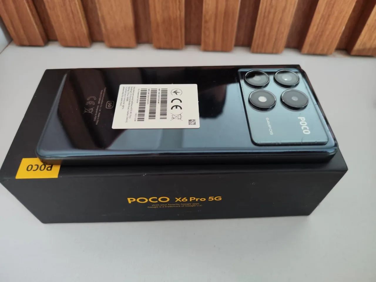 Poco X6 pro  12 de ram e 512 de armazenamento seminovo - Foto 4