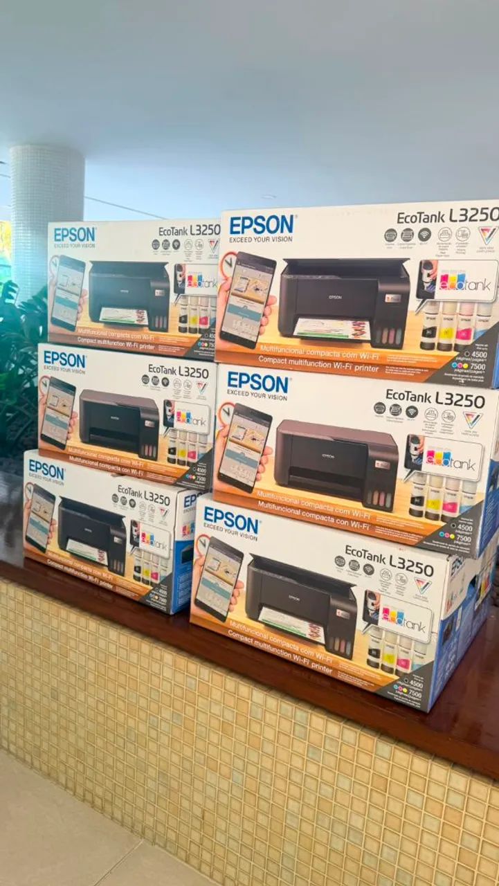 Impressora Epson EcoTank L3250 Lacrada ?
