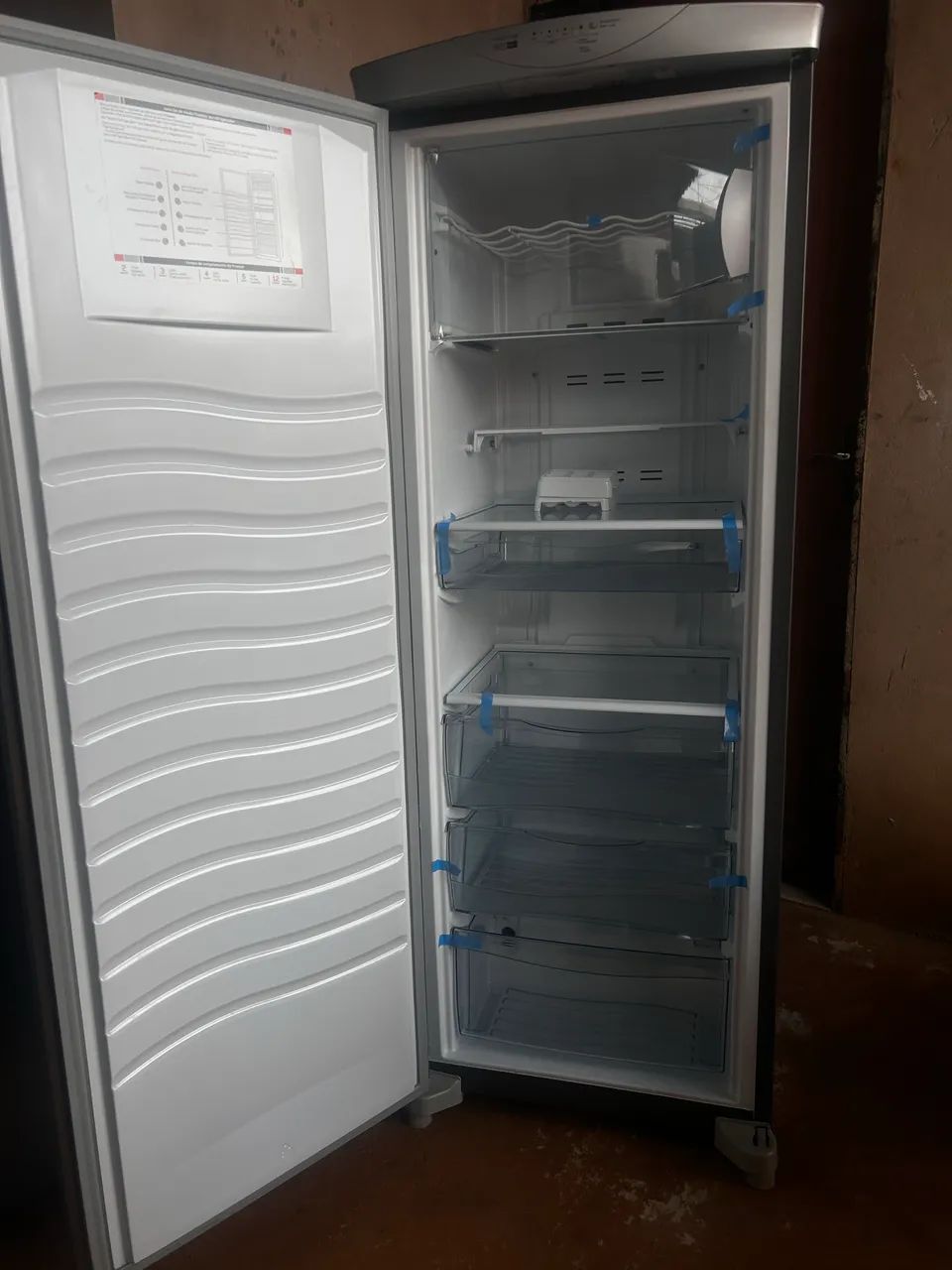 Freezer flex Brastemp inox 228L - Foto 2