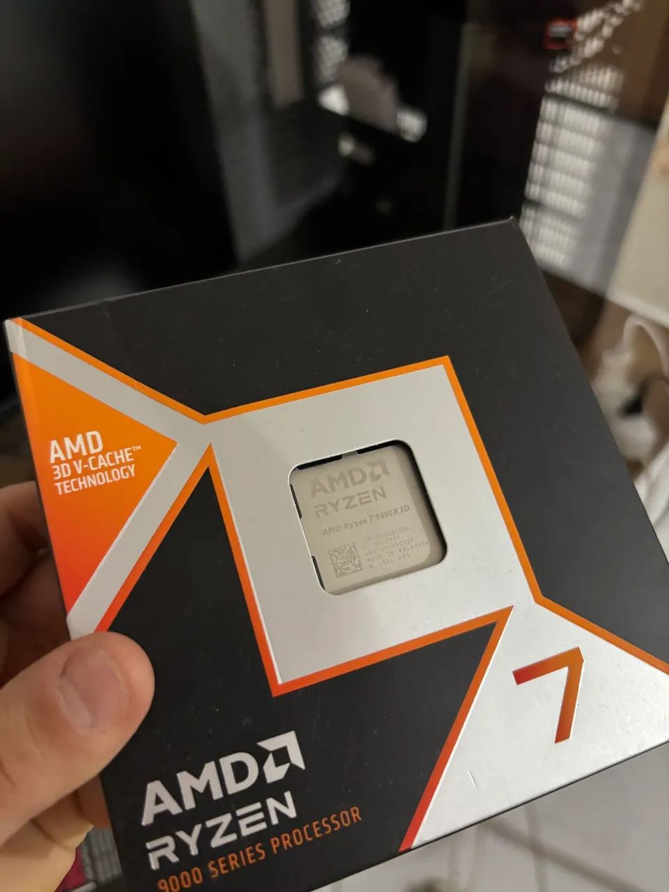 PROCESSADOR Ryzen 79800x3d e PLACA RX9070, AMBOS NUNCA ABERTOS!!! - Foto 4
