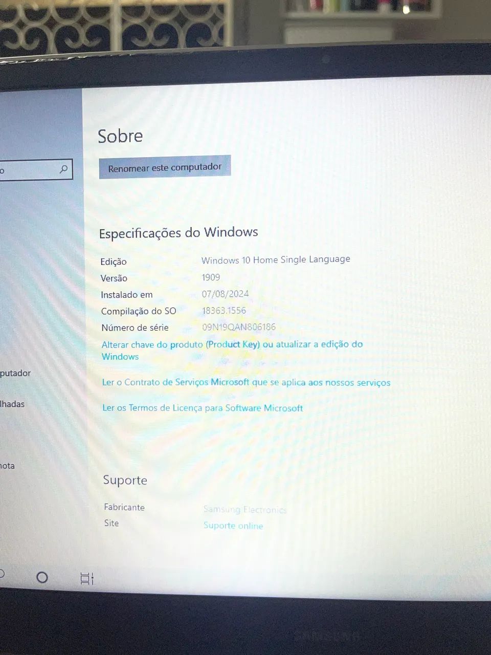 Notebook Samsung Book E20 - 4GB RAM - Foto 5