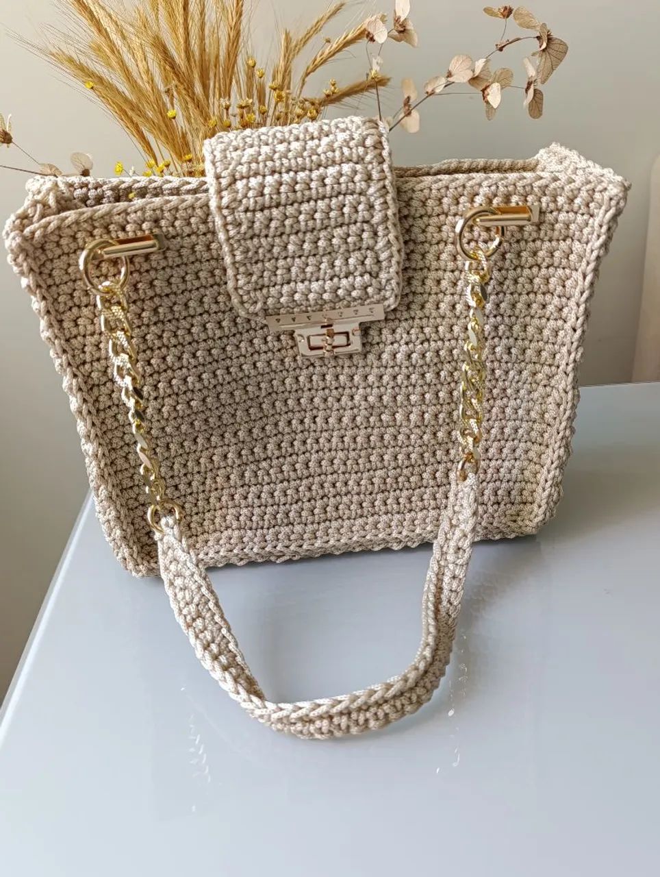 Bolsa de crochê  - Foto 2