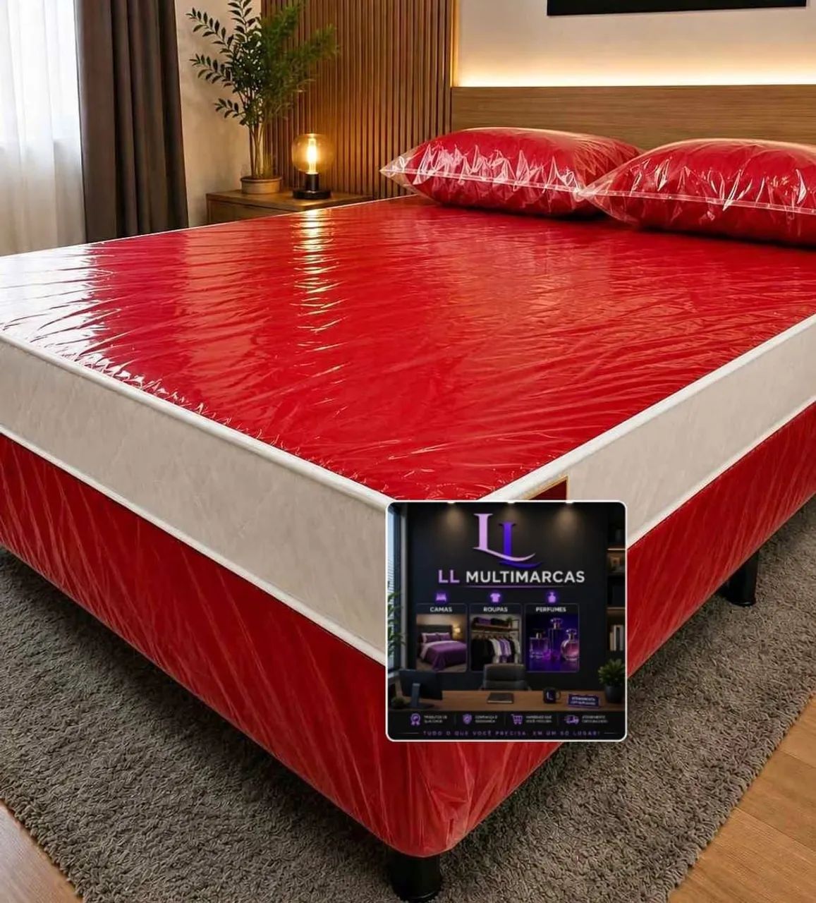 Cama box casal 