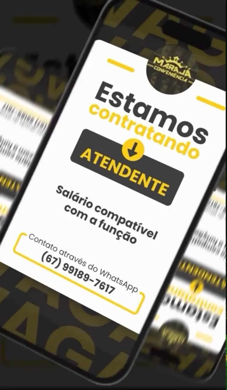 Atendente de conveniência 