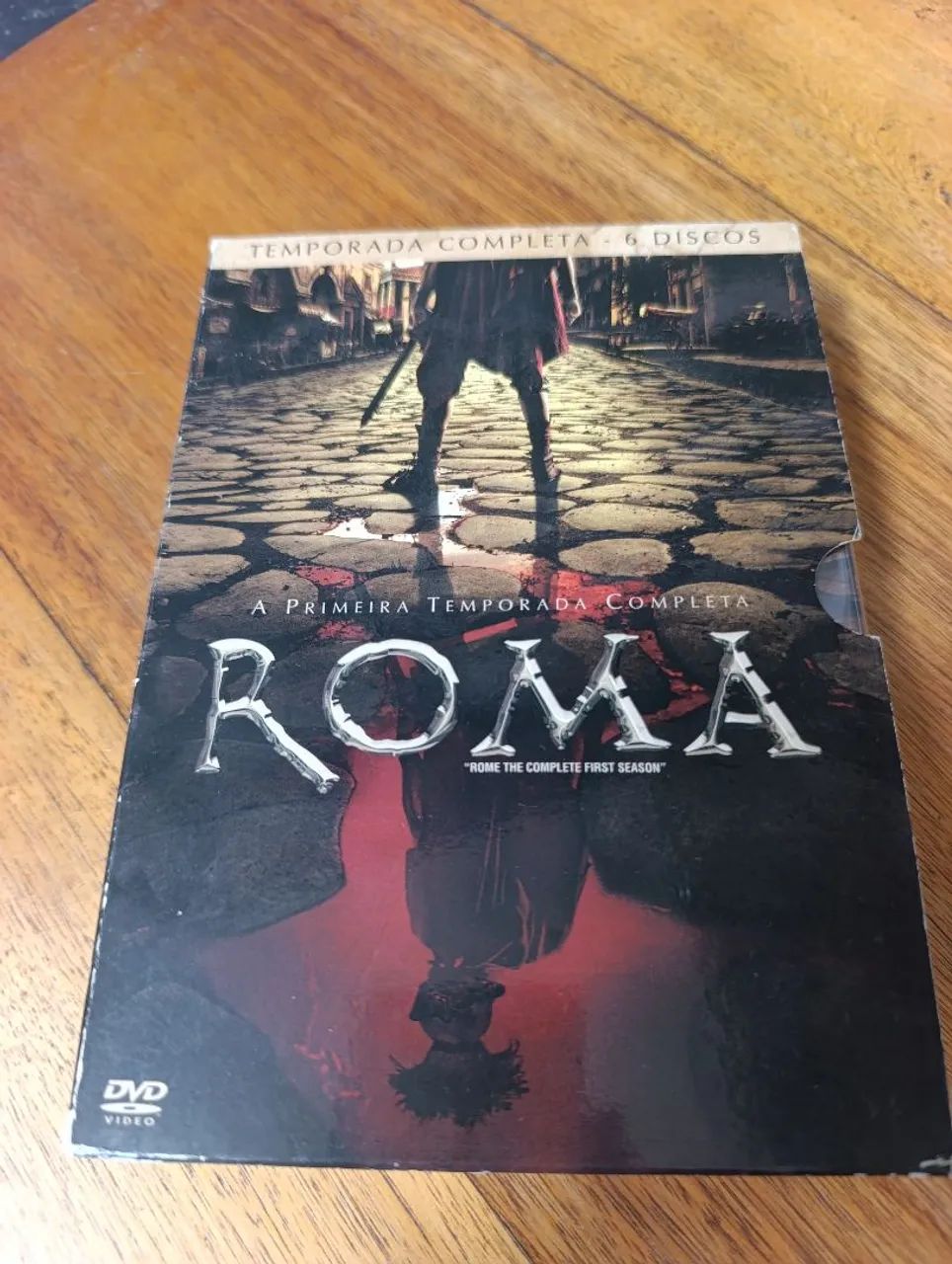 BOX DVD ROMA PRIMEIRA TEMPORADA COMPLETA. ORIGINAL COM 6 DVDs. +16