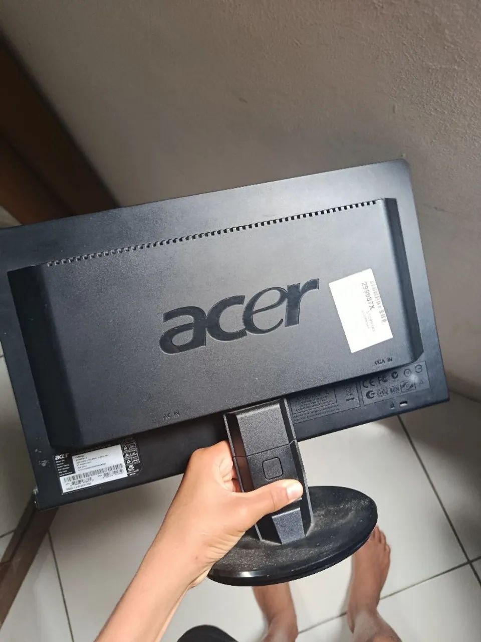 Monitor Acer 16p preto - Foto 2