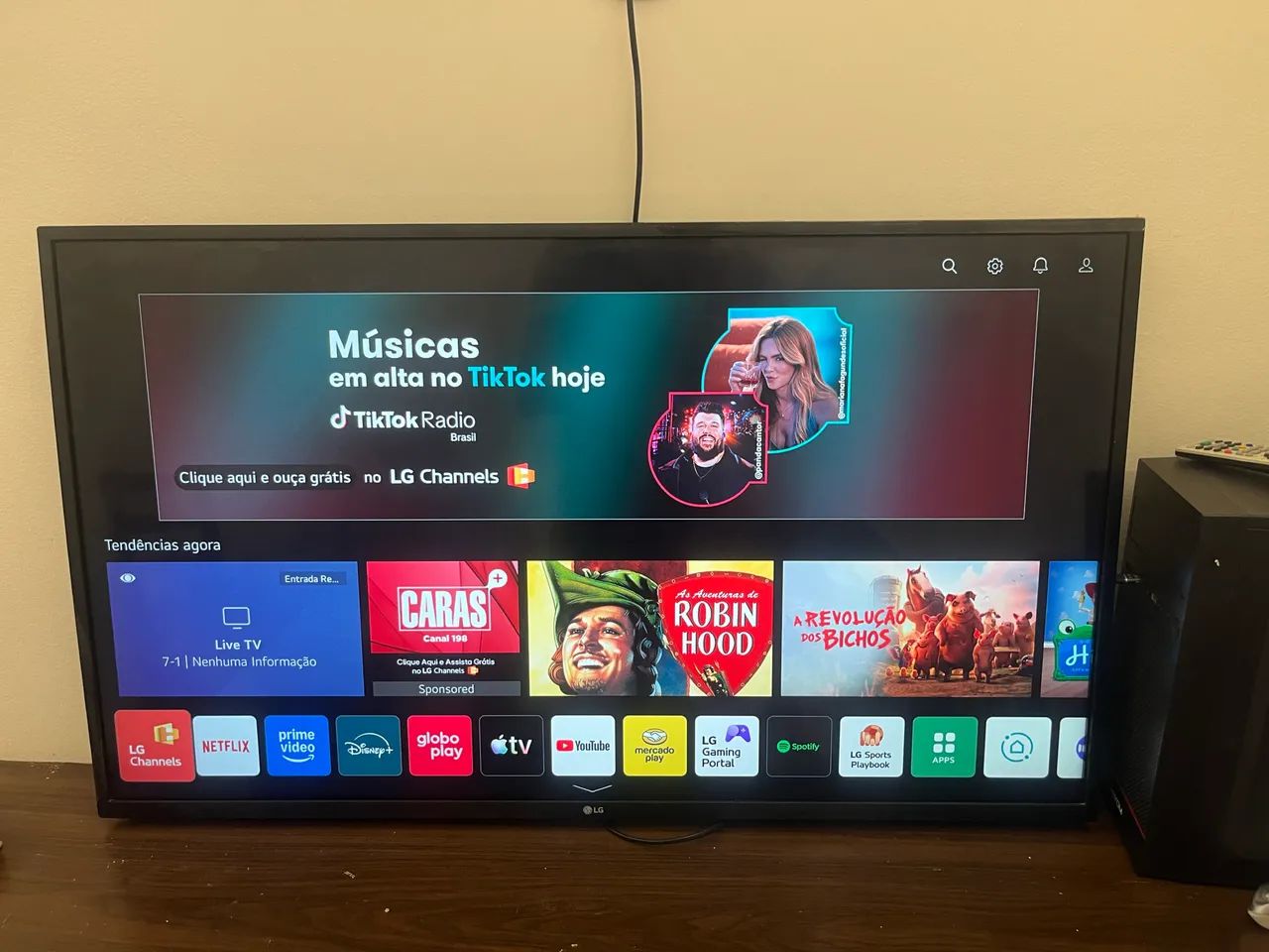 Tv LG 43 smart com canais online  - Foto 2