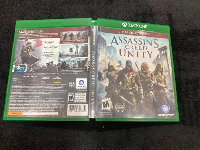 JOGO XBOX ONE ASSASSIN CREED UNITY ORIGINAL - Foto 5