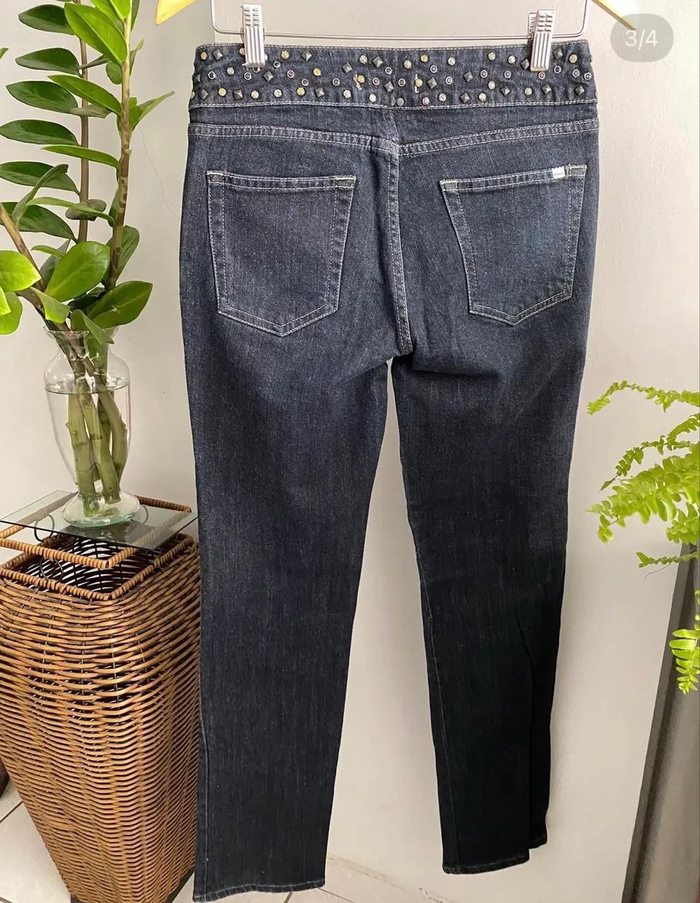 Calça y2k  jeans  Equus - Foto 3