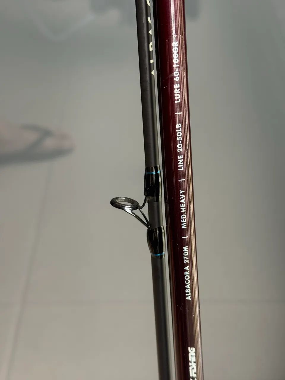 Vara P/ Molinete Albatroz Albacora (2,70m) 50lbs - 2 Partes - Foto 4