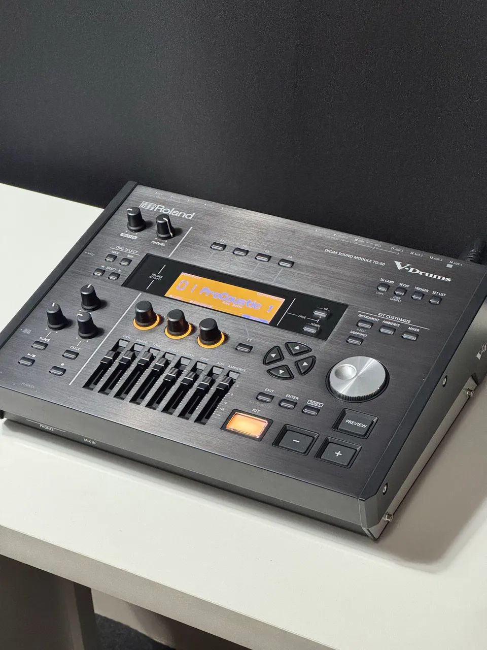 Módulo Roland td50 impecável 