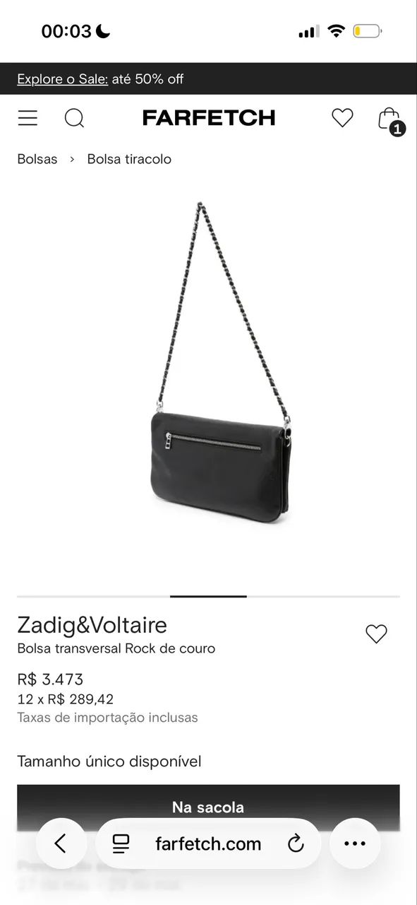 bolsa zadig voltaire original  - Foto 3
