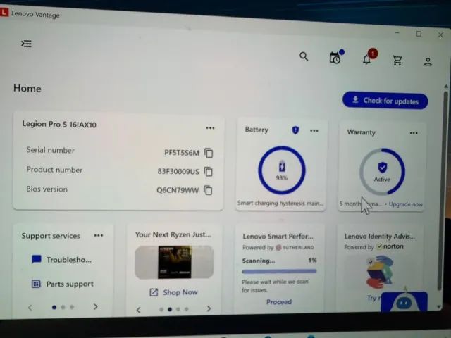 Lenovo Legion Pro 5 16IAX10 - Foto 3
