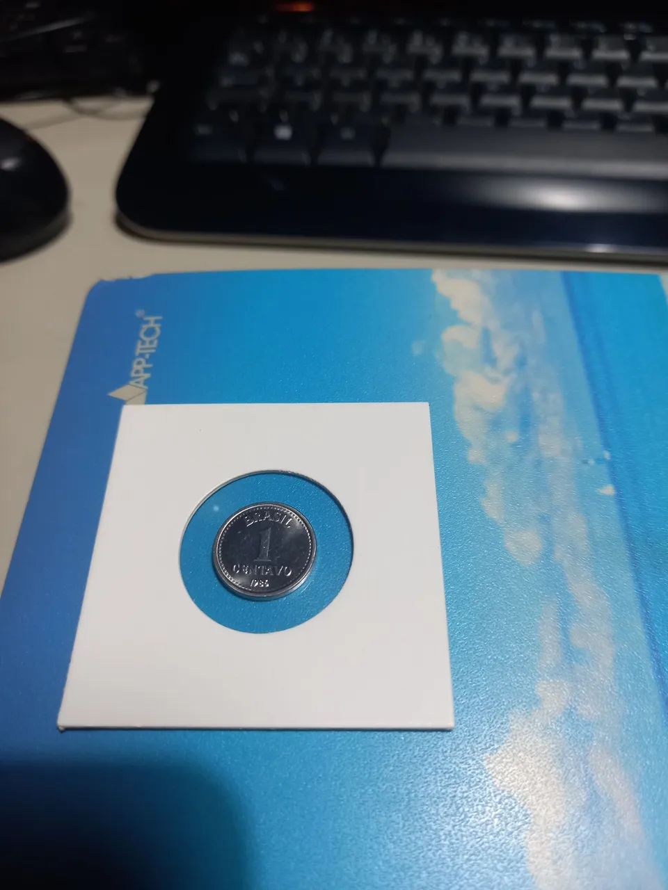 Moeda 1 centavo de 1986 - Foto 3