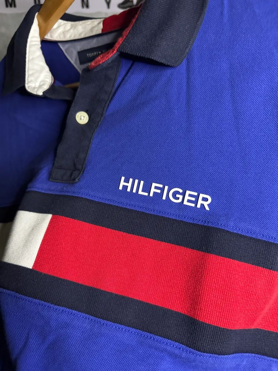 polo tommy hilfiger azul  - Foto 2