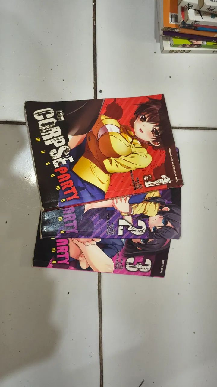 Corpse party musume 3 volumes