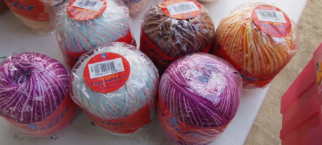 Linha de crochê  - Foto 3