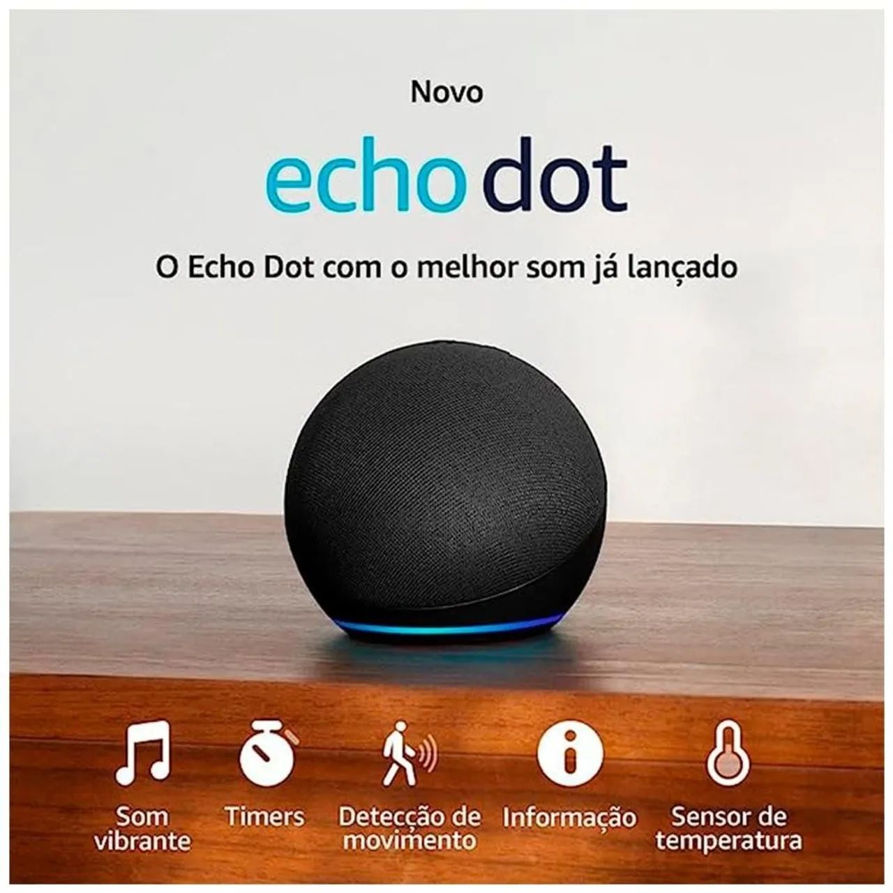 Echo Dot 5 Alexa lacrada pronta para Alexa plus - Foto 2