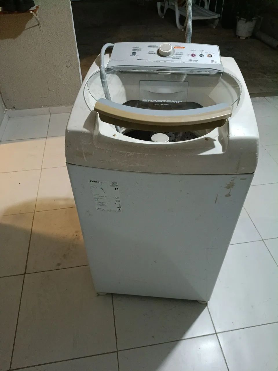 Máquina de lavar roupa 