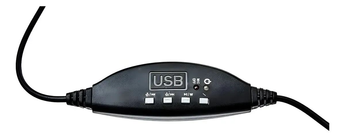 Fone De Ouvido Headset Giant Usb Multilaser - Ph245 Cor Preto - Foto 2