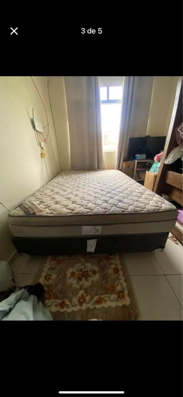 Vende-se cama casal box completo! - Foto 2