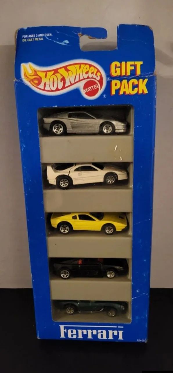 Pack hot Wheels Ferrari Hot Wheels 1993 da Mattel,