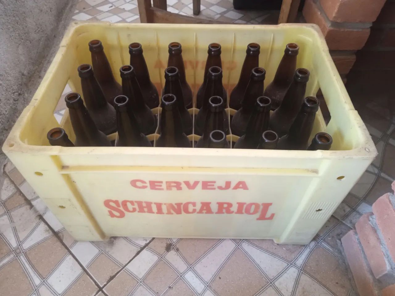 Caixa com 22 garrafa de 600ml