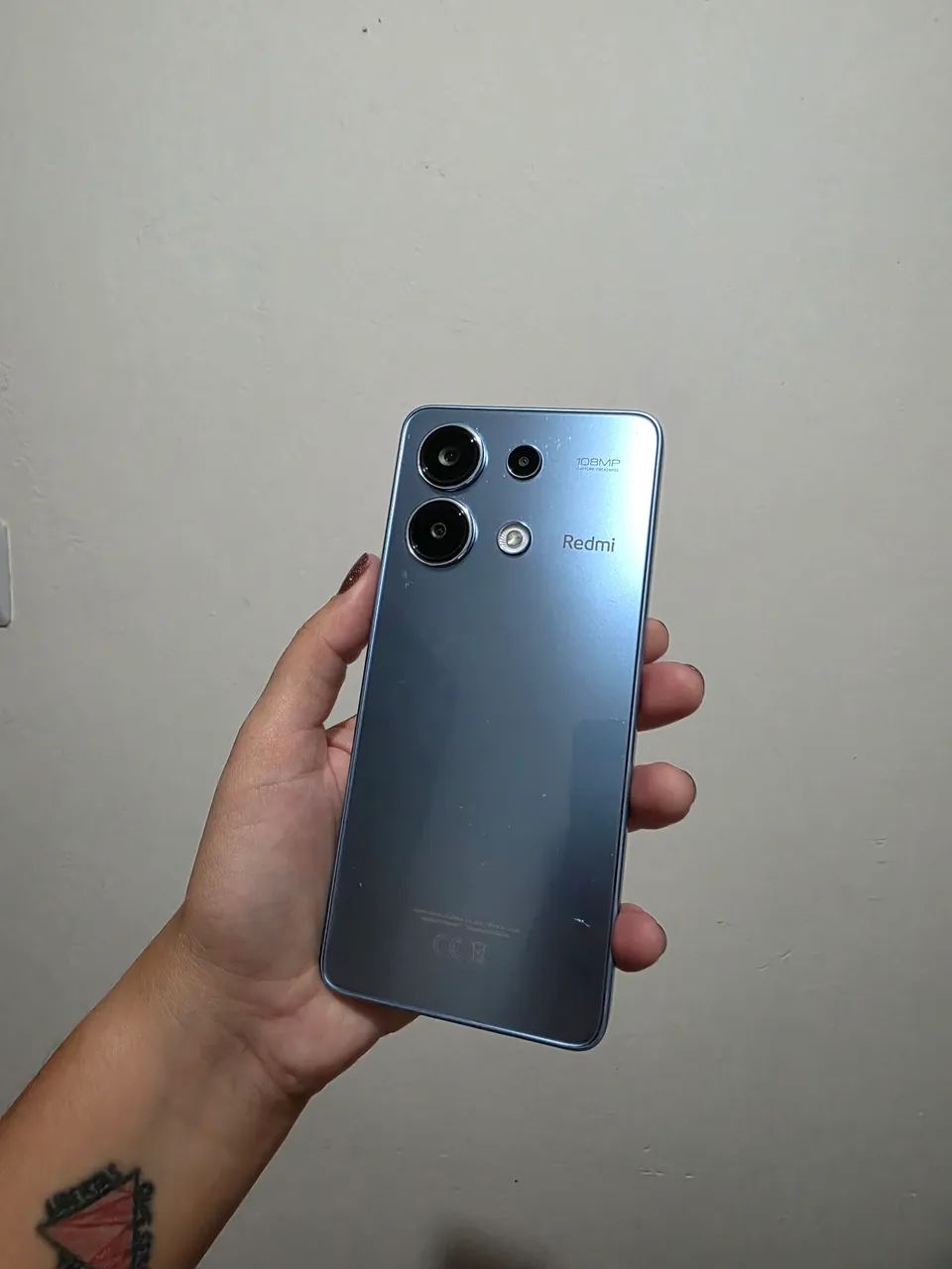 Celular Redmi Note 13 Azul 256 GB - Foto 2