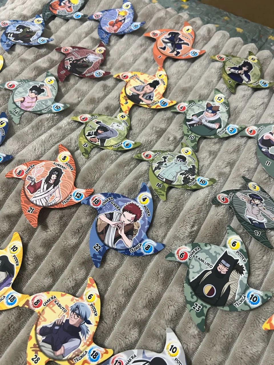 Naruto Shuriken Elma chips Coleção Completa l  - Foto 5