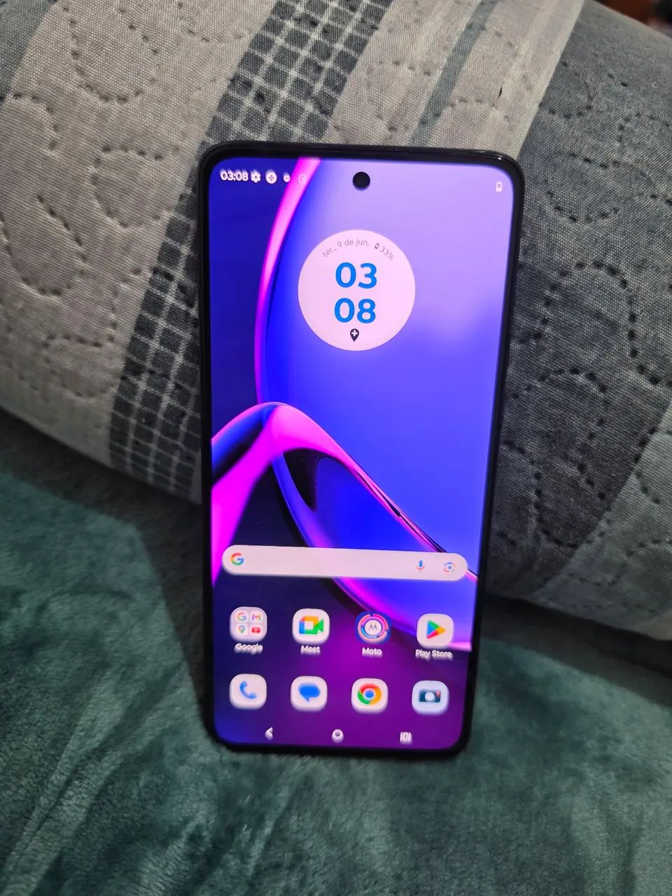 vendo  moto g84 5g com nfc 256gb  - Foto 5