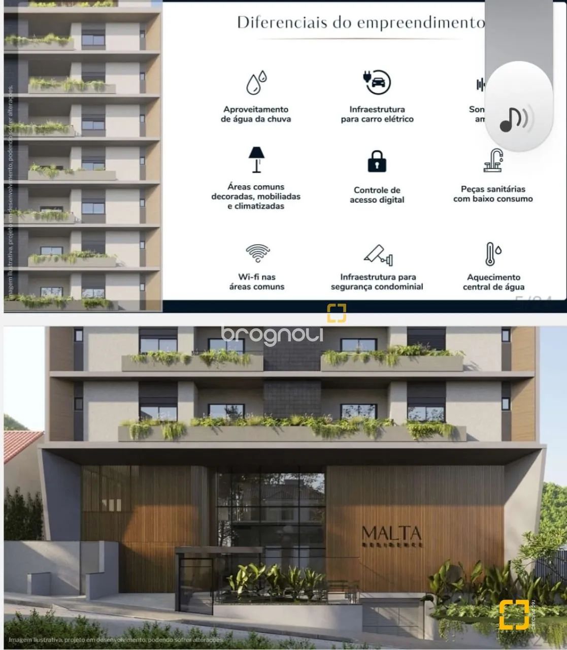 Apartamento de 2 quartos à venda no Centro, em construção - Foto 2