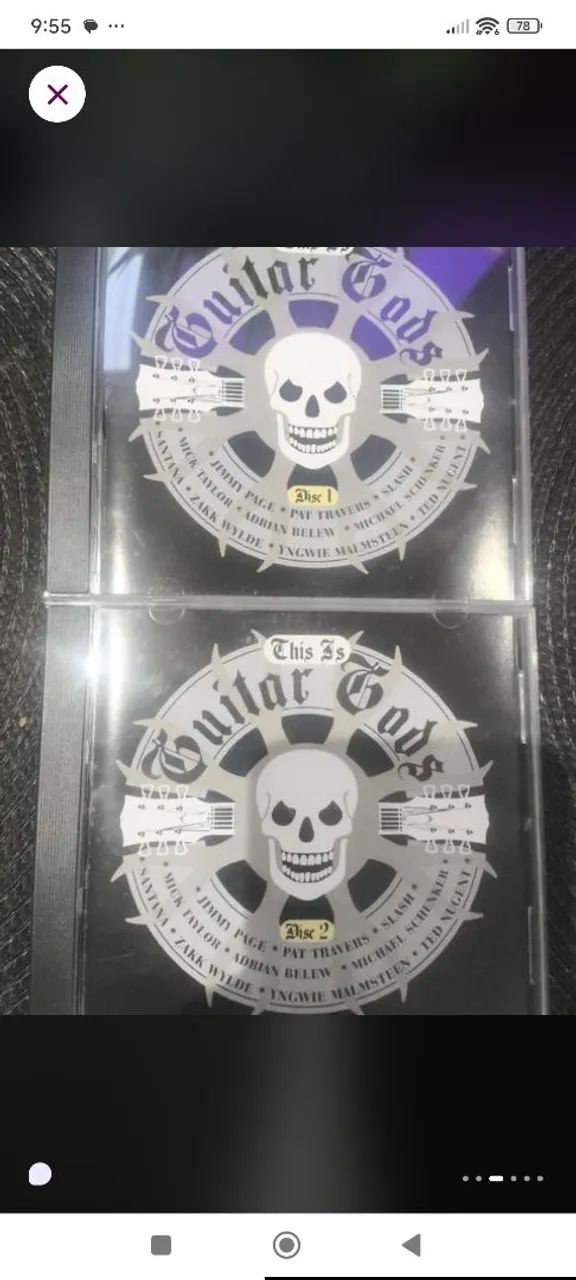 Box CD Guitar Golds em excelente estado de qualidade  - Foto 3