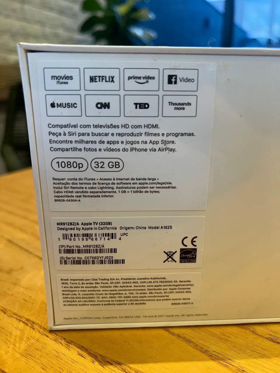 Apple TV 32GB - Dispositivos de Streaming - Santos Dumont, São