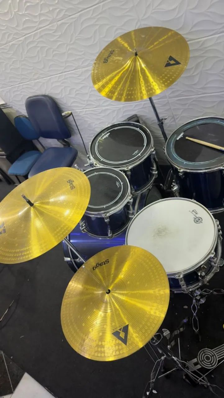 Kit de pratos de bateria - Foto 3