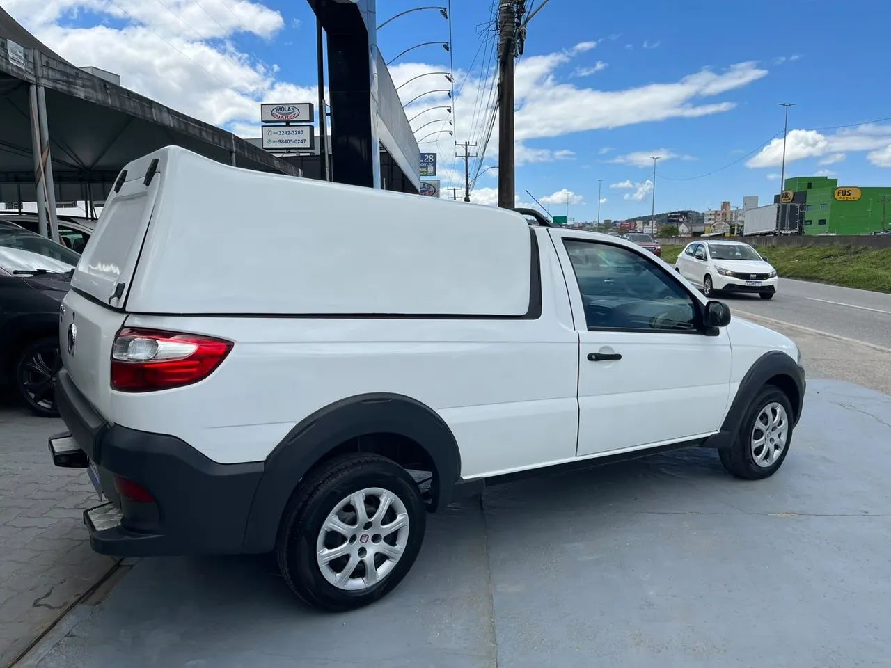 Fiat Strada Working Hard 1.4 Fire Flex 8V CS 2020 - Foto 4
