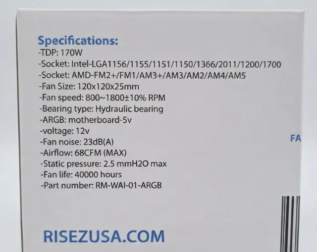 Water Cooler Rise Mode WAI-01-ARGB - Foto 2