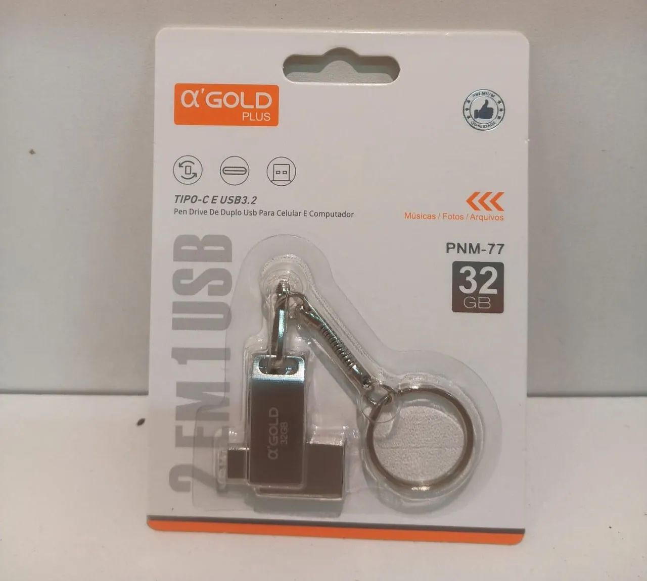 Pen Drive Tipo C e USB 32G
