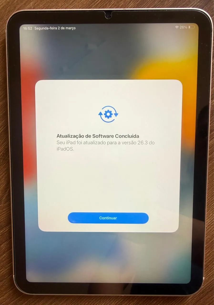 IPad Mini 6ª Geração - Wi-Fi e Chip - 256gb