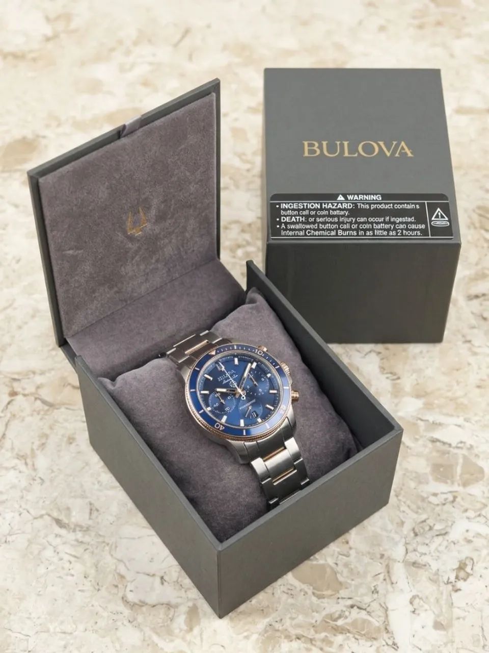 Relógio Bulova Marine Star Azul