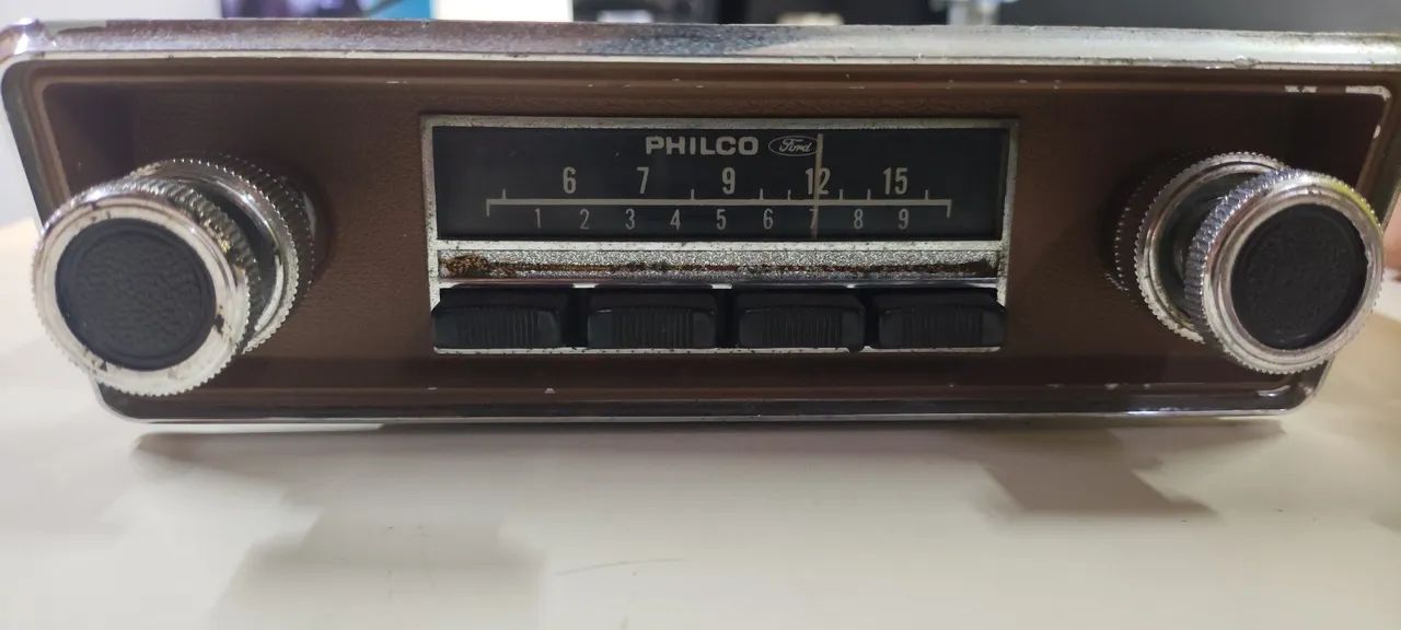 Rádio original Ford funcionando 